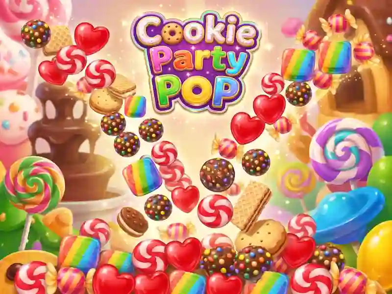 Гаме Cookie Party Pop онлајн