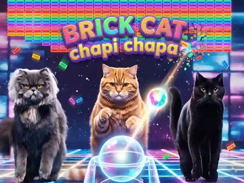 Гаме Brick Cat chipi chapa онлајн
