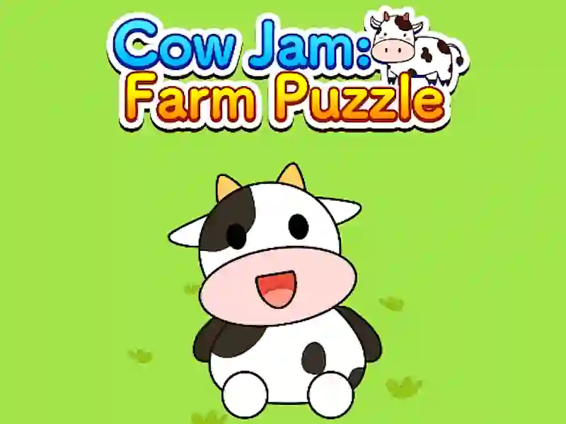 Гаме Cow Jam Farm puzzle онлајн