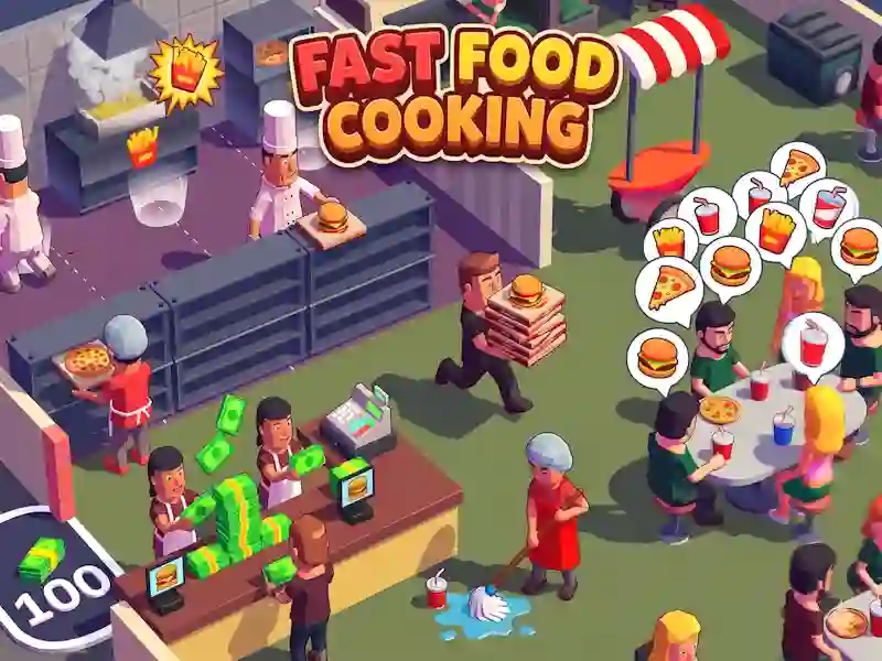 Гаме Fast Food Cooking онлајн