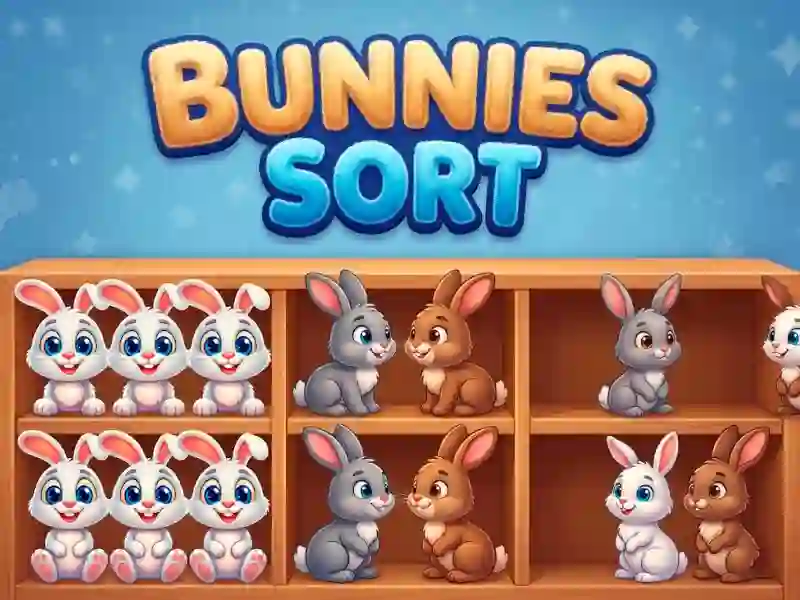 Гаме Bunnies Sort онлајн
