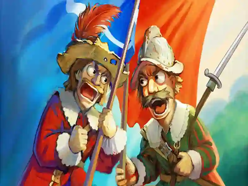 Гаме Мускетери: барут против челика онлајн