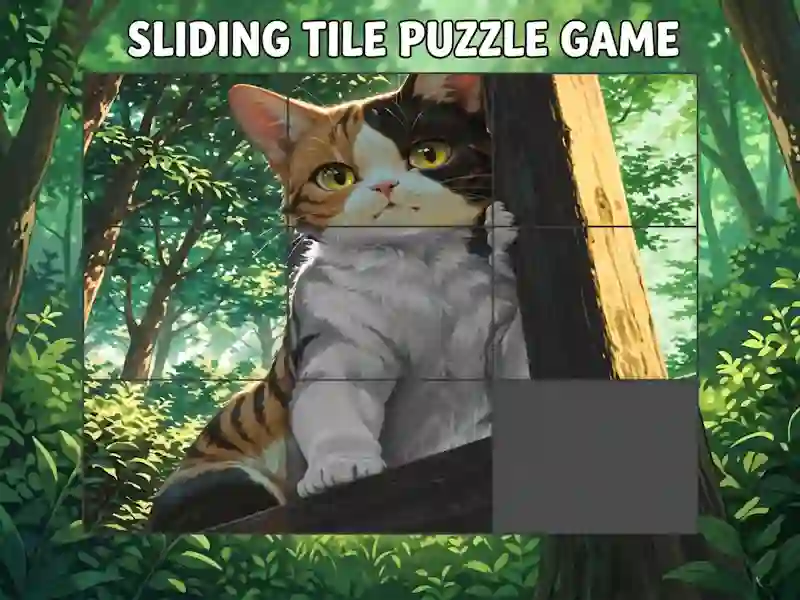 Гаме Sliding Tile Puzzle Game онлајн