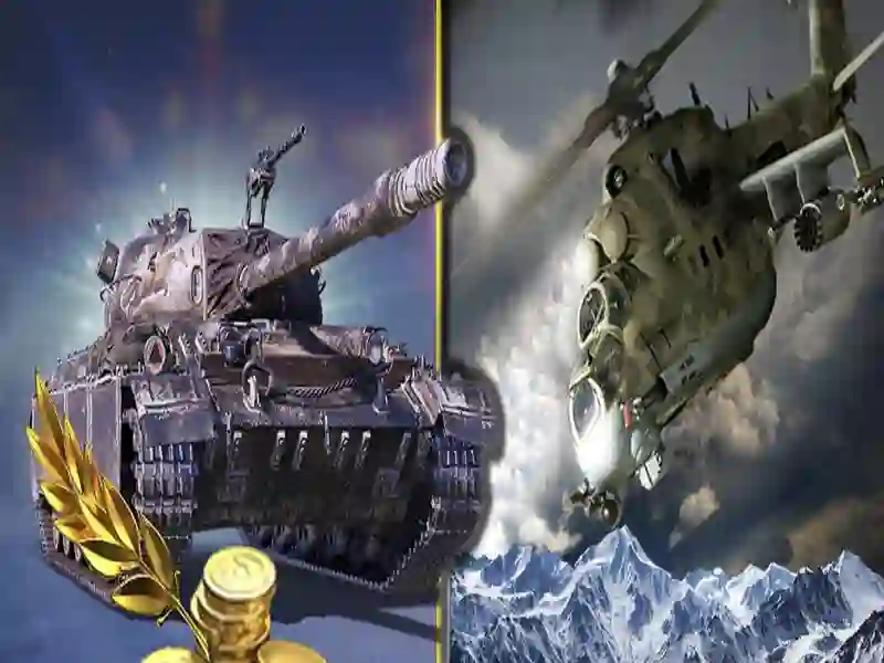 Гаме Ратна стратегија. Резервоари и хеликоптери. онлајн