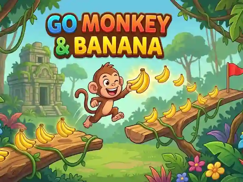 Гаме Go monkey & Banana онлајн