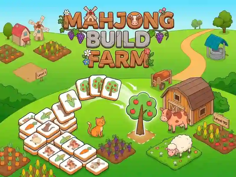 Гаме Mahjong Build Farm онлајн