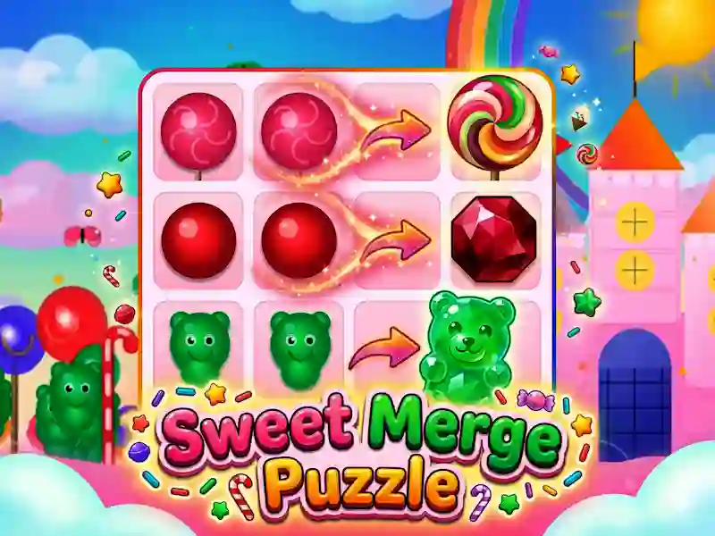 Гаме Sweet Merge Puzzle онлајн