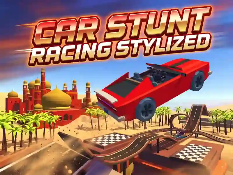 Гаме Car Stunt Racing Stylized онлајн