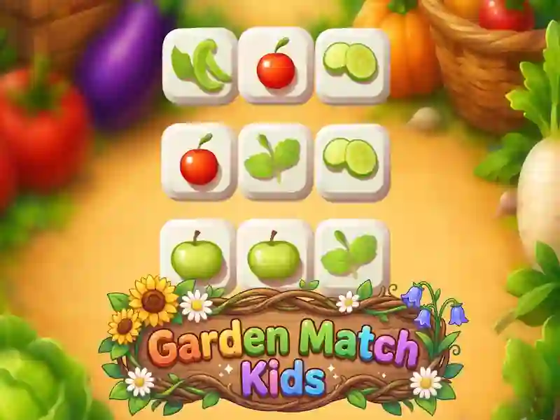 Гаме Garden Match Kids онлајн