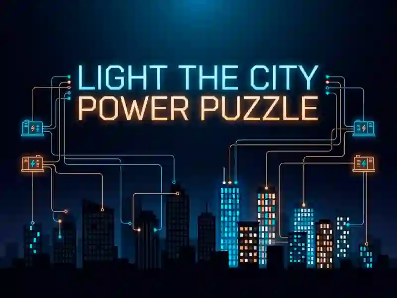 Гаме Light the City Power Puzzle онлајн