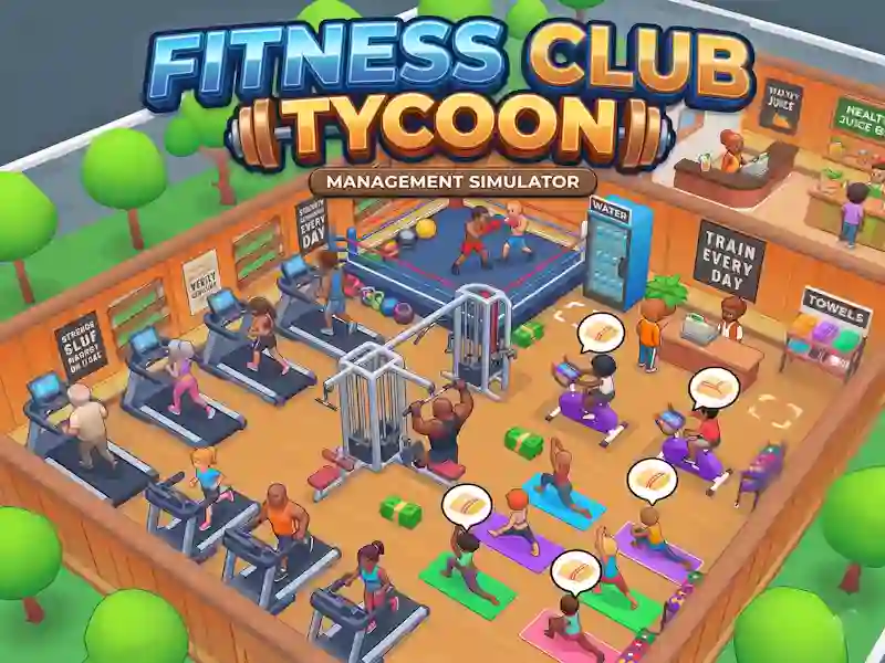 Гаме Fitness Club Tycoon онлајн