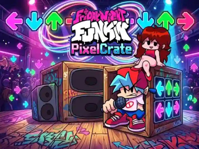 Гаме Friday Night Funkin PixelCrate онлајн