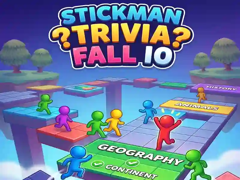 Гаме Stickman Trivia Fall IO онлајн