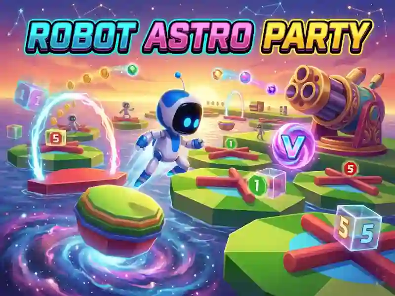Гаме Robot Astro Party онлајн