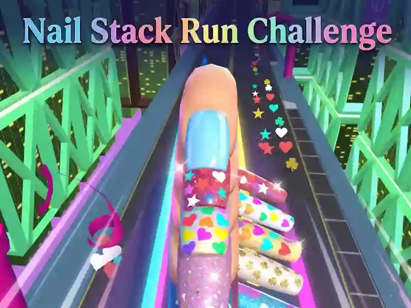 Гаме Nail Stack Run Challenge онлајн