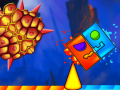 Гаме Ватра и Вода: Geometry Dash онлајн