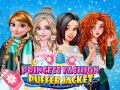 Гаме Modna puffer jakna za princeze онлајн