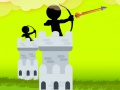 Гаме Stickman Strelac Dvorac онлајн