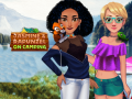 Гаме Jasmine i Rapunzel na Kampovanju онлајн