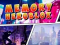 Гаме Memorija Heroblox онлајн
