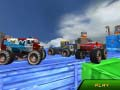 Гаме Akrobacije sa monster truckovima na nebu онлајн