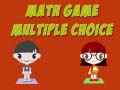 Гаме Matematička Igra sa Višestrukim Izborom онлајн