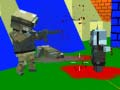 Гаме Pucanje zombija u blokovnom ratu онлајн