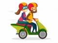Гаме Motocikli Pronađi Razlike онлајн