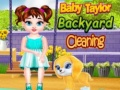 Гаме Čišćenje dvorišta sa Baby Taylor онлајн