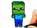 Гаме Laka Bojanka za Decu Mineblox онлајн