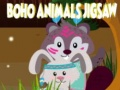 Гаме Boho Životinje Puzzle онлајн