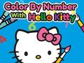 Гаме Oboji po brojevima sa Hello Kitty онлајн