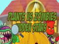 Гаме Biljke protiv Zombija: Sakriće Zvezde онлајн