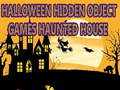 Гаме Halloween Igre Sakrivenih Predmeta Ukleta Kuća онлајн