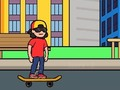 Гаме Skateboard Wheelie онлајн