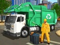 Гаме Simulator traktora za čišćenje grada 3D онлајн