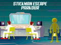 Гаме Бег Stickmana: Parkour онлајн