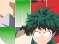 Гаме Hero Akademija Boku Anime Manga Igra sa Klavijaturama онлајн