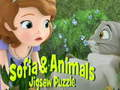 Гаме Sofija i životinje Puzzle онлајн