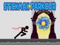 Гаме Stickman Parkour онлајн