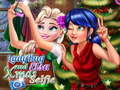 Гаме Selfi za Božić sa Ladybug i Elsom онлајн