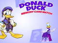 Гаме Donald Duck igra memorije онлајн