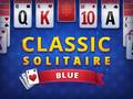 Гаме Klasični Solitaire Plavi онлајн