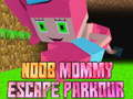 Гаме Bežanje Noob Mame Parkour онлајн
