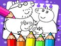 Гаме Knjiga za bojenje Peppa Pig онлајн