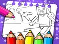 Гаме Minecraft Knjiga za bojenje онлајн
