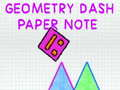 Гаме Geometry Dash Papirna Beleška онлајн