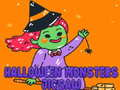 Гаме Pazl Halloween čudovišta онлајн