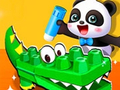 Гаме Puzzle sa Baby Pandom онлајн