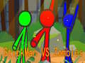Гаме StickMan Braća protiv Zombija онлајн